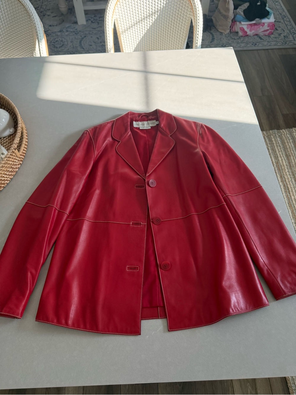Leather Blazer